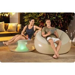 Scaun gonflabil Bestway 75086 LED.