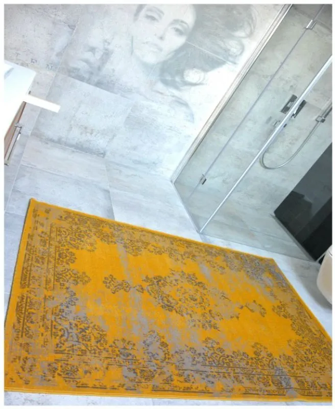 Dywan Vintage Rozeta 22206/025 żółty