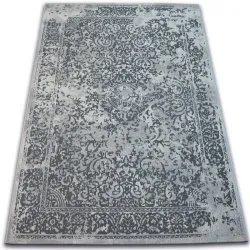 Covor Vintage 22208/356 gri rozetă clasică