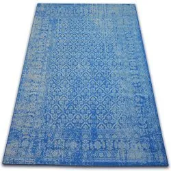 Covor Vintage Flori 22209/543 albastru