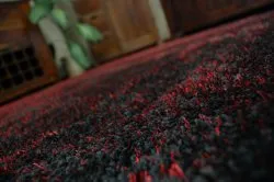 Dywan SHAGGY NARIN P901 black red