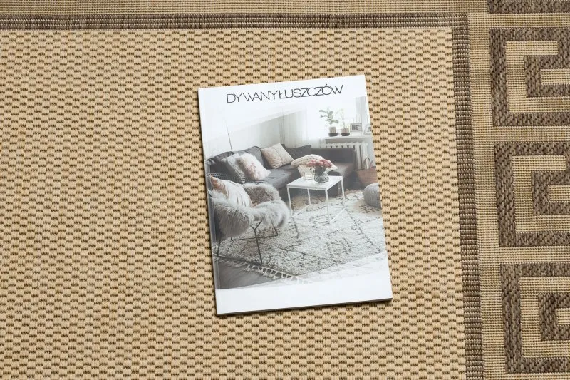 Covor sisal Floorlux 20014 mais si coffee