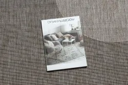 Covor sisal Floorlux 20078 argintiu si negru