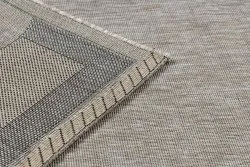 Covor sisal Floorlux 20078 argintiu si negru