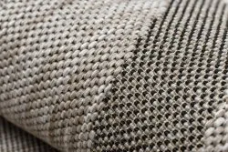 Covor sisal Floorlux 20078 argintiu si negru