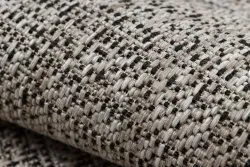 DYWAN SZNURKOWY SIZAL FLOORLUX 20389 silver / black MELANŻ