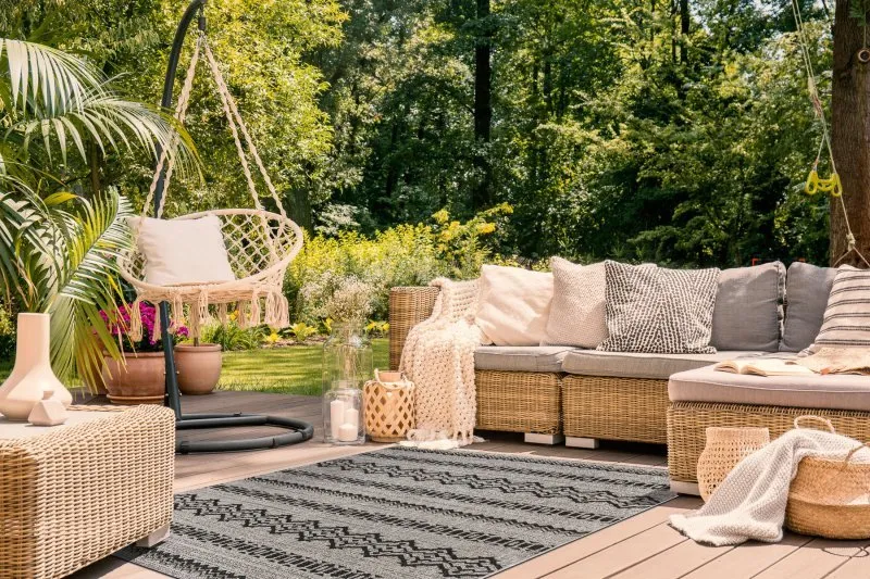 Covor sisal Floorlux 20510 argintiu si negru