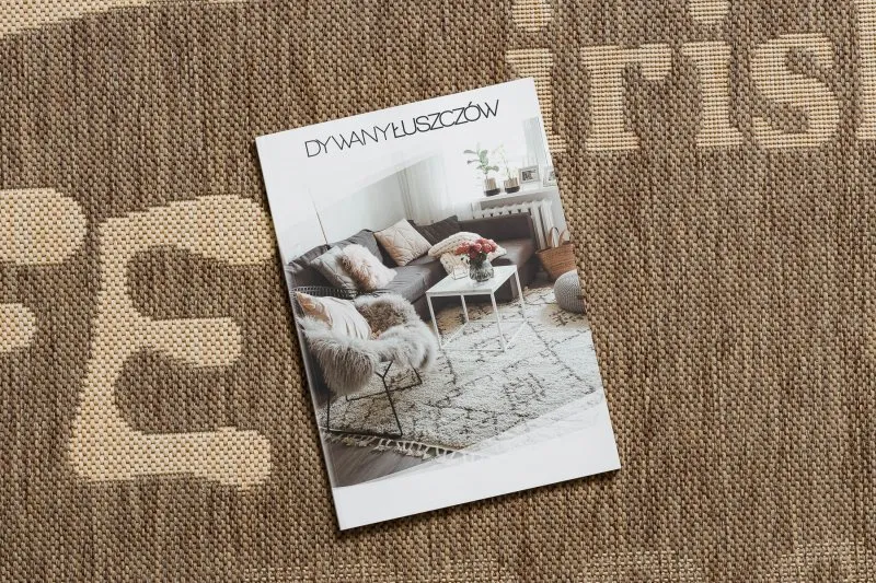 DYWAN SZNURKOWY SIZAL FLOORLUX 20645 coffee / natural