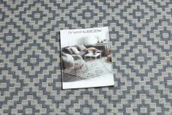 Covor sisal Flat 48357/951 Squares