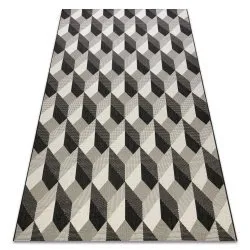 Covor sisal Flat 48624/690 Cuburi 3D