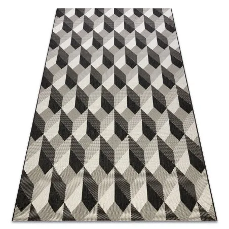 Covor sisal Flat 48624/690 Cuburi 3D