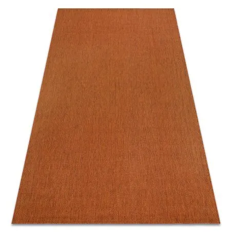 Dywan SZNURKOWY SIZAL FLAT 48663/120 terakota GŁADKI