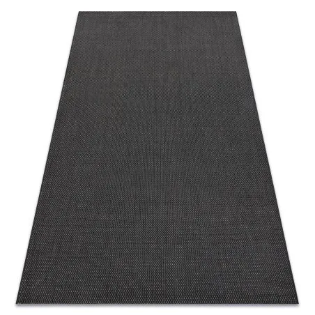 Covor sisal Flat 48663/090 negru
