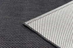 Covor sisal Flat 48663/090 negru