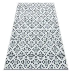 Covor sisal Color 19246/969 Flori alb