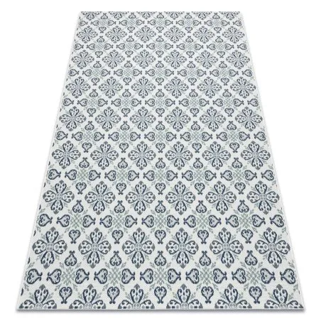 Covor sisal Color 19246/969 Flori alb