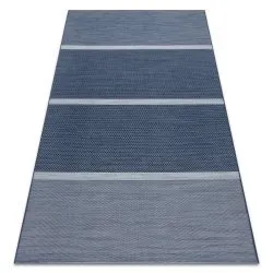 Covor sisal Color 47011/309 Benzi albastru