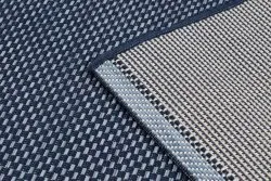 Covor sisal Color 47011/309 Benzi albastru