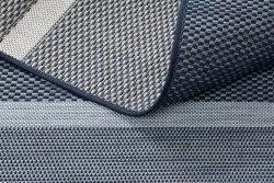 Covor sisal Color 47011/309 Benzi albastru
