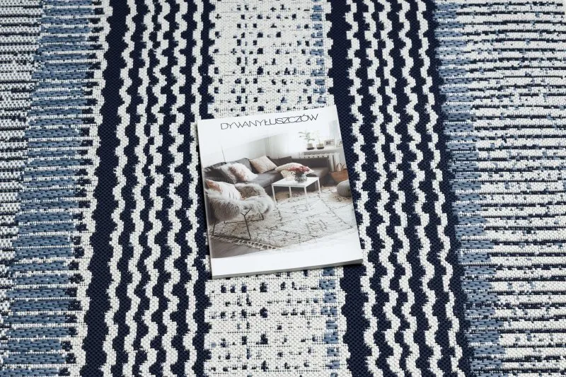 Covor sisal Color 47276/396 Benzi alb