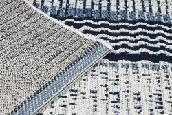 Covor sisal Color 47276/396 Benzi alb
