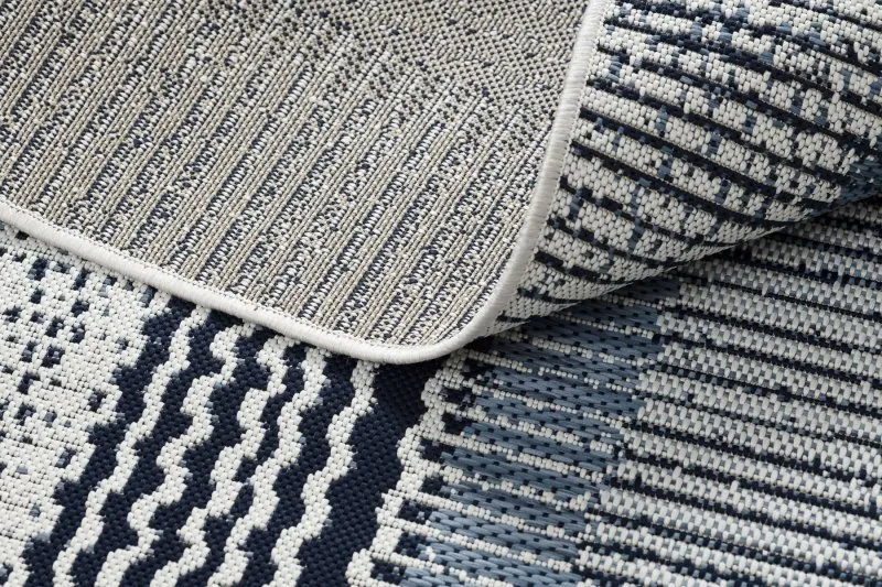 Covor sisal Color 47276/396 Benzi alb