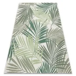 Covor sisal Color 19433/062 Frunze verde Jungla