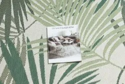 Covor sisal Color 19433/062 Frunze verde Jungla