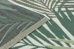Covor sisal Color 19433/062 Frunze verde Jungla