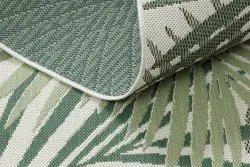 Covor sisal Color 19433/062 Frunze verde Jungla