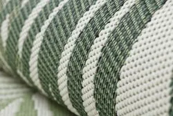 Covor sisal Color 19433/062 Frunze verde Jungla
