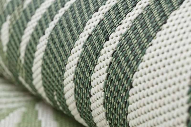 Covor sisal Color 19433/062 Frunze verde Jungla