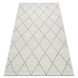 Covor sisal Color 19436/062 Caro Pătrate bej