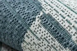 Covor COLOR 19676369 SISAL linii bej / kék