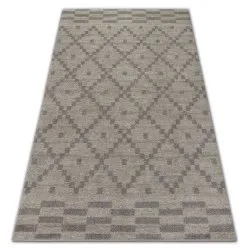 Dywan SOFT 8047 RUTA BOHO krem / jasny brąz