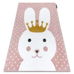 Covor PETIT BUNNY iepure roz
