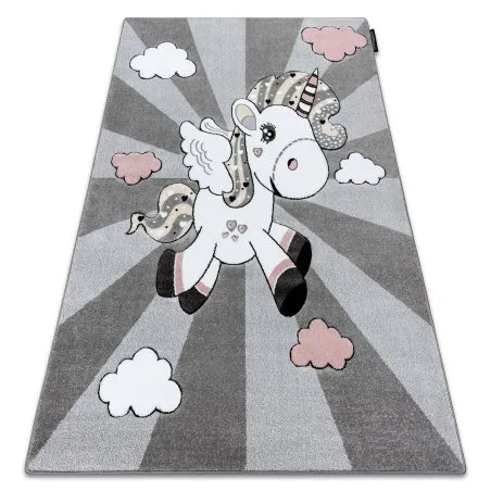 Covor PETIT UNICORN INOROG gri