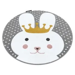 Covor PETIT BUNNY iepure cerc gri