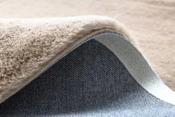 Covor BUNNY cerc taupe bej