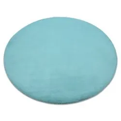 Covor BUNNY cerc aqua albastru