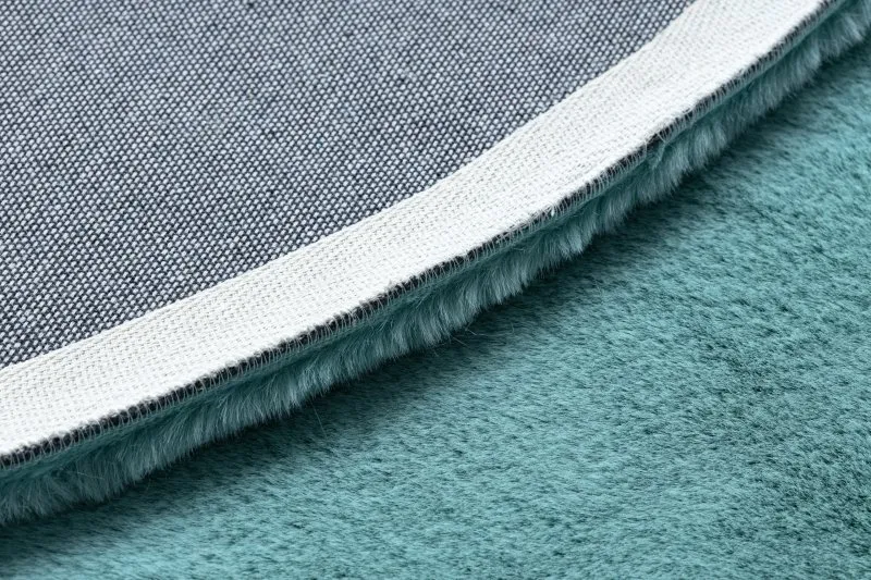 Covor BUNNY cerc aqua albastru