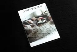 Dywan BUNNY czarny IMITACJA FUTRA KRÓLIKA