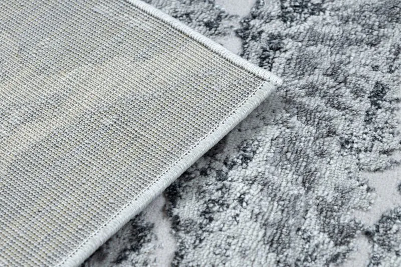 Dywan MEFE nowoczesny  6182 Beton - Strukturalny, dwa poziomy runa szary