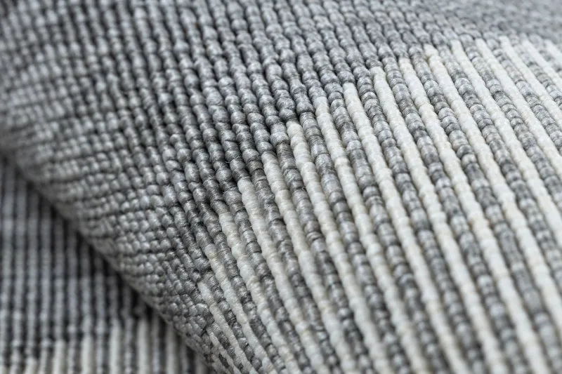 Covor SPRING 20409332 triunghiuri sisal, buclat - gri