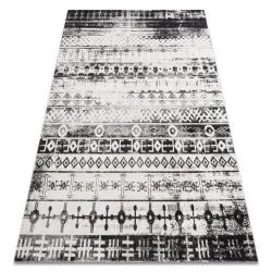 Covor modern MUNDO E0592 etnic exterior bej / negru