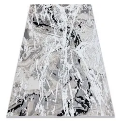 Modern GLOSS covor 8488 37 Abstracțiune stilat, glamour bej / gri