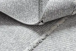 Dywan SEVILLA Z791C mozaika szary / biały Frędzle berberyjski marokański shaggy