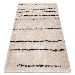 Covor FLUFFY 2371 shaggy dunga - krém / antracit