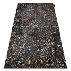 Covor DE LUXE modern 2080 ornament vintage - structural gri