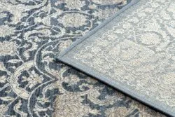 Covor Lână NAIN Ornament vintage 7557/51944 bej / albastru inchis